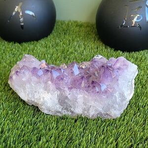 💜 Amethyst Crystal Cluster | 6.90 lb | 9"x4" | Natural Raw Purple Geode | High-
